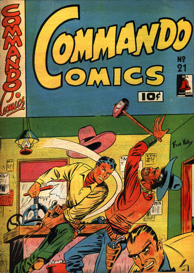 Cover for Commando Comics (Bell Features, 1942 series) #21