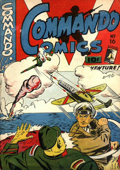 Cover for Commando Comics (Bell Features, 1942 series) #16