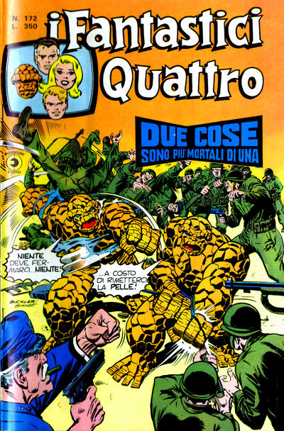 Cover for I Fantastici Quattro (Editoriale Corno, 1971 series) #172