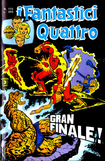 Cover for I Fantastici Quattro (Editoriale Corno, 1971 series) #173
