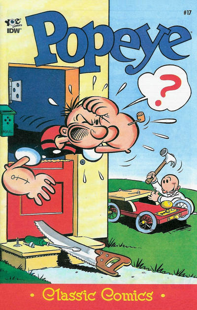 Cover for Classic Popeye (IDW, 2012 series) #17 [Chogrin Muñoz variant cover]