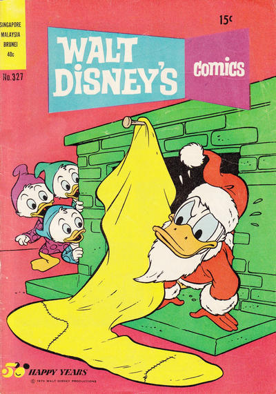 Cover for Walt Disney's Comics (W. G. Publications; Wogan Publications, 1946 series) #327