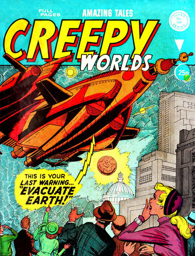 Cover for Creepy Worlds (Alan Class, 1962 series) #210