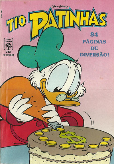 Cover for Tio Patinhas (Editora Abril, 1963 series) #313
