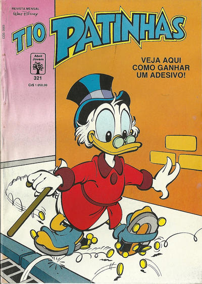 Cover for Tio Patinhas (Editora Abril, 1963 series) #321