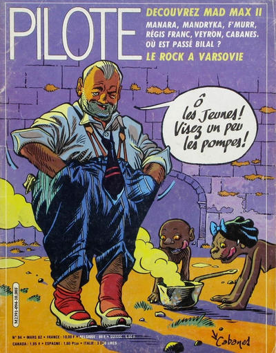 Cover for Pilote Mensuel (Dargaud, 1974 series) #94