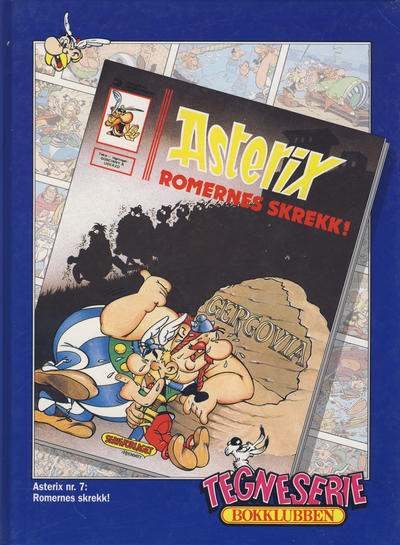Cover for Asterix [Tegneserie Bokklubben] (Hjemmet / Egmont, 1992 series) #7 - Romernes skrekk!