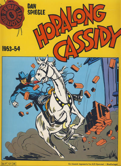 Cover for Seriebiblioteket (Hjemmet / Egmont, 1976 series) #6 - Hopalong Cassidy 1953-54