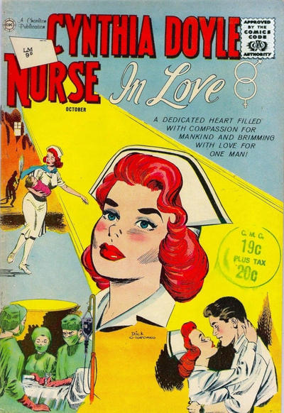 Cover for Cynthia Doyle, Nurse in Love (Charlton, 1962 series) #66 [British]