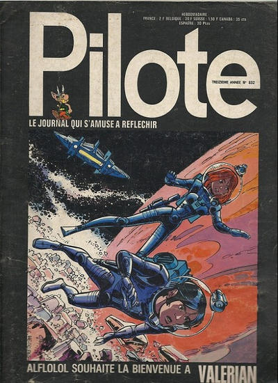 Cover for Pilote (Dargaud, 1960 series) #632