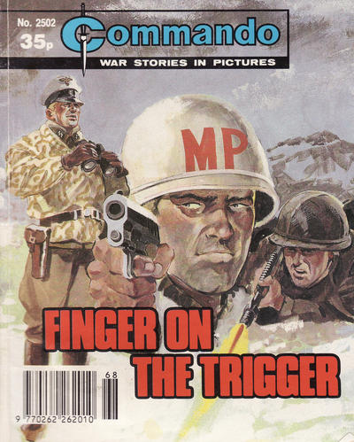Cover for Commando (D.C. Thomson, 1961 series) #2502