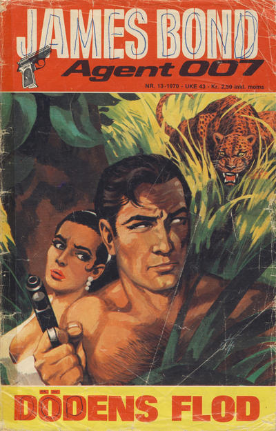 Cover for James Bond (Romanforlaget, 1966 series) #13/1970