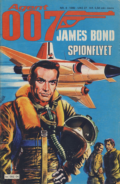 Cover for James Bond (Semic, 1979 series) #4/1980