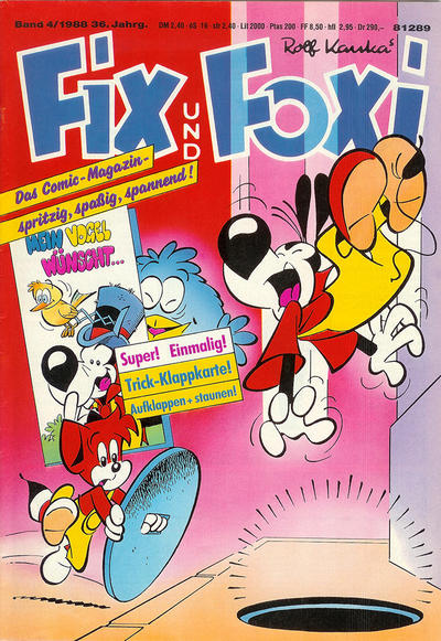 Cover for Fix und Foxi (Pabel Verlag, 1953 series) #v36#4/1988