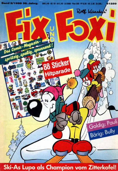 Cover for Fix und Foxi (Pabel Verlag, 1953 series) #v36#2/1988