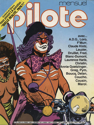 Cover for Pilote Mensuel (Dargaud, 1974 series) #63