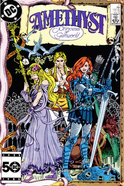 Cover for Amethyst (DC, 1985 series) #11 [Direct]