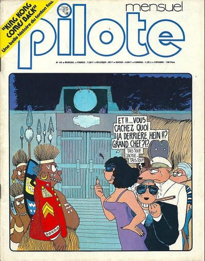 Cover for Pilote Mensuel (Dargaud, 1974 series) #44