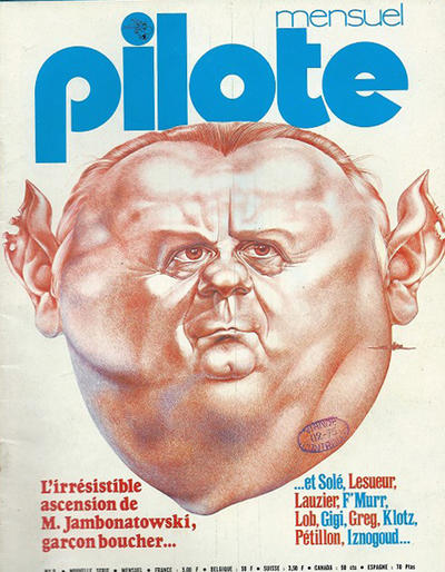 Cover for Pilote Mensuel (Dargaud, 1974 series) #9