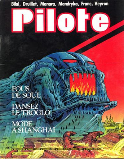 Cover for Pilote Mensuel (Dargaud, 1974 series) #95