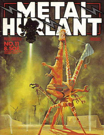Cover for Métal Hurlant (Les Humanoïdes Associés, 1975 series) #11