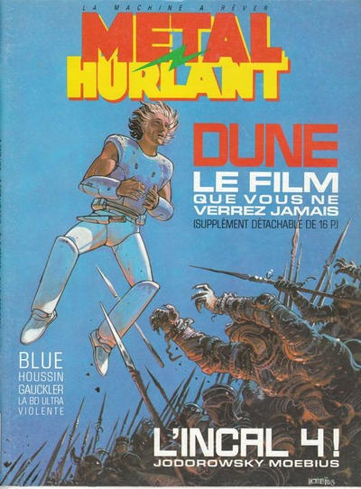Cover for Métal Hurlant (Les Humanoïdes Associés, 1975 series) #107