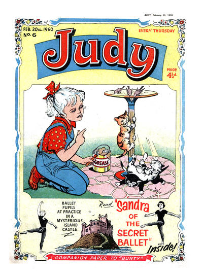 Cover for Judy (D.C. Thomson, 1960 series) #6