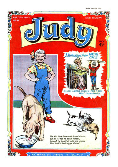 Cover for Judy (D.C. Thomson, 1960 series) #11