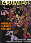 Cover for (À Suivre) (Casterman, 1977 series) #25