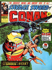 Cover Thumbnail for Savage Sword of Conan (Marvel UK, 1975 series) #9