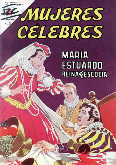 Cover for Mujeres Célebres (Editorial Novaro, 1961 series) #31 [Española]