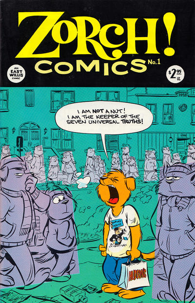 Cover for Zorch Comics (East Willis Productions, 1999 series) #1