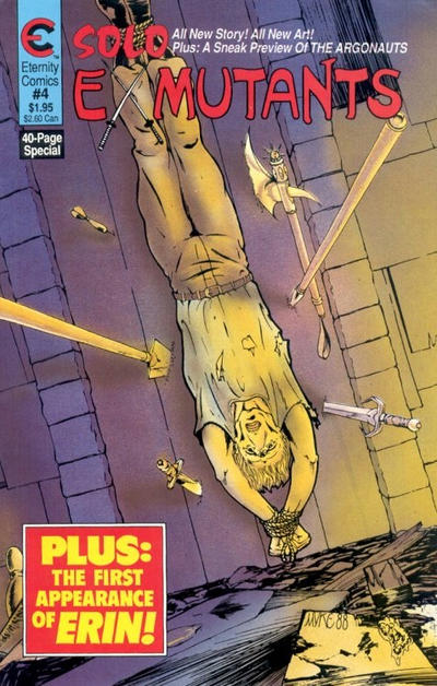 Cover for Solo Ex-Mutants (Malibu, 1988 series) #4