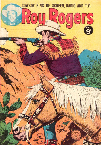 Cover for Roy Rogers (Horwitz, 1954 ? series) #12