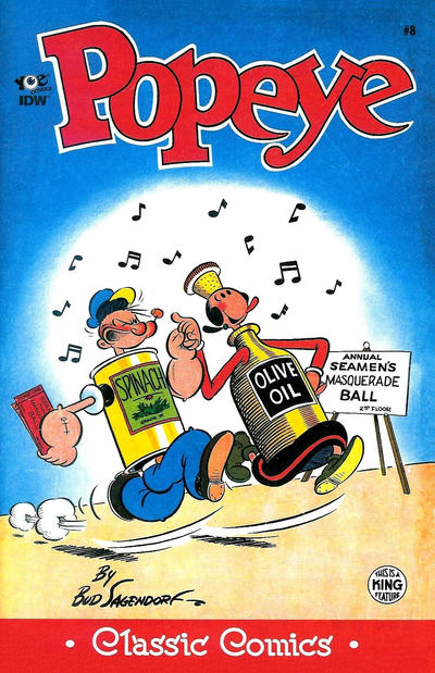 Cover for Classic Popeye (IDW, 2012 series) #8