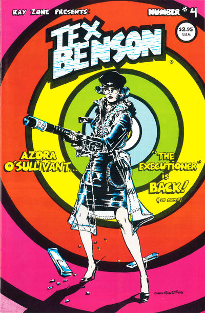 Cover for Tex Benson (3-D Zone, 1990 series) #4