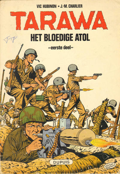 Cover for Tarawa (Dupuis, 1975 series) #1 - Het bloedige atol Eerste deel