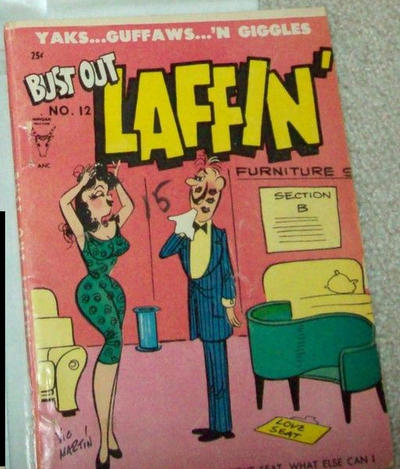 Cover for Bust Out Laffin' (Toby, 1954 series) #12