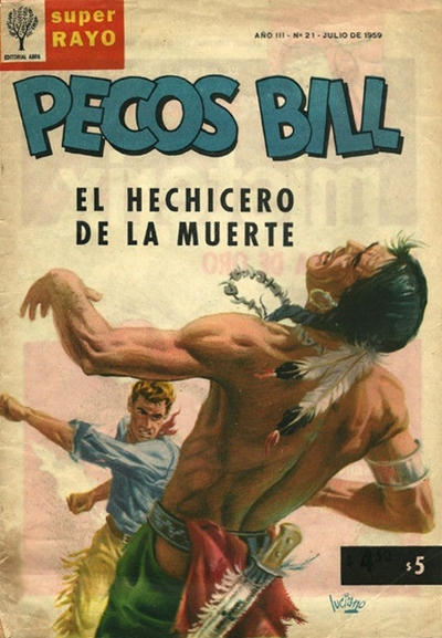 Cover for Pecos Bill (Editorial Abril, 1957 series) #21