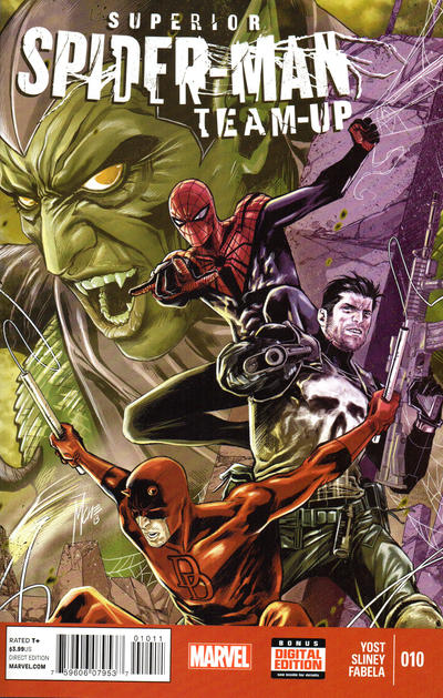 Cover for Superior Spider-Man Team-Up (Marvel, 2013 series) #10