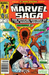 Cover for The Marvel Saga the Official History of the Marvel Universe (Marvel, 1985 series) #4 [Newsstand]