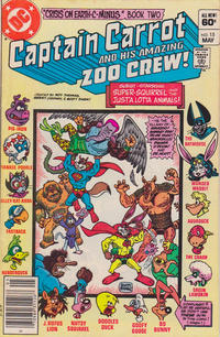 Cover Thumbnail for Captain Carrot and His Amazing Zoo Crew! (DC, 1982 series) #15 [Newsstand]