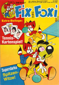 Cover Thumbnail for Fix und Foxi (Pabel Verlag, 1953 series) #v35#27/1987