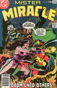 Cover Thumbnail for Mister Miracle (DC, 1971 series) #25 [British]