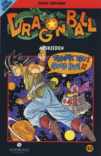 Cover for Dragon Ball (Bladkompaniet / Schibsted, 2004 series) #42 - Avskjeden
