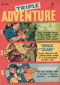 Cover Thumbnail for Triple Adventure (Magazine Management, 1957 series) #4