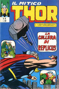 Cover Thumbnail for Il Mitico Thor (Editoriale Corno, 1971 series) #40