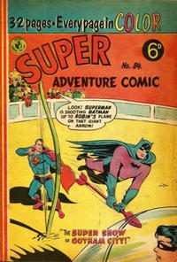 Cover Thumbnail for Super Adventure Comic (K. G. Murray, 1950 series) #84