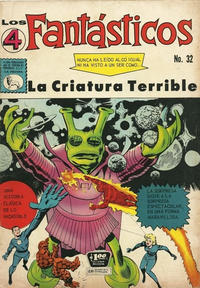 Cover Thumbnail for Los 4 Fantásticos (Editora de Periódicos, S. C. L. "La Prensa", 1962 series) #32