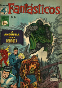 Cover Thumbnail for Los 4 Fantásticos (Editora de Periódicos, S. C. L. "La Prensa", 1962 series) #85